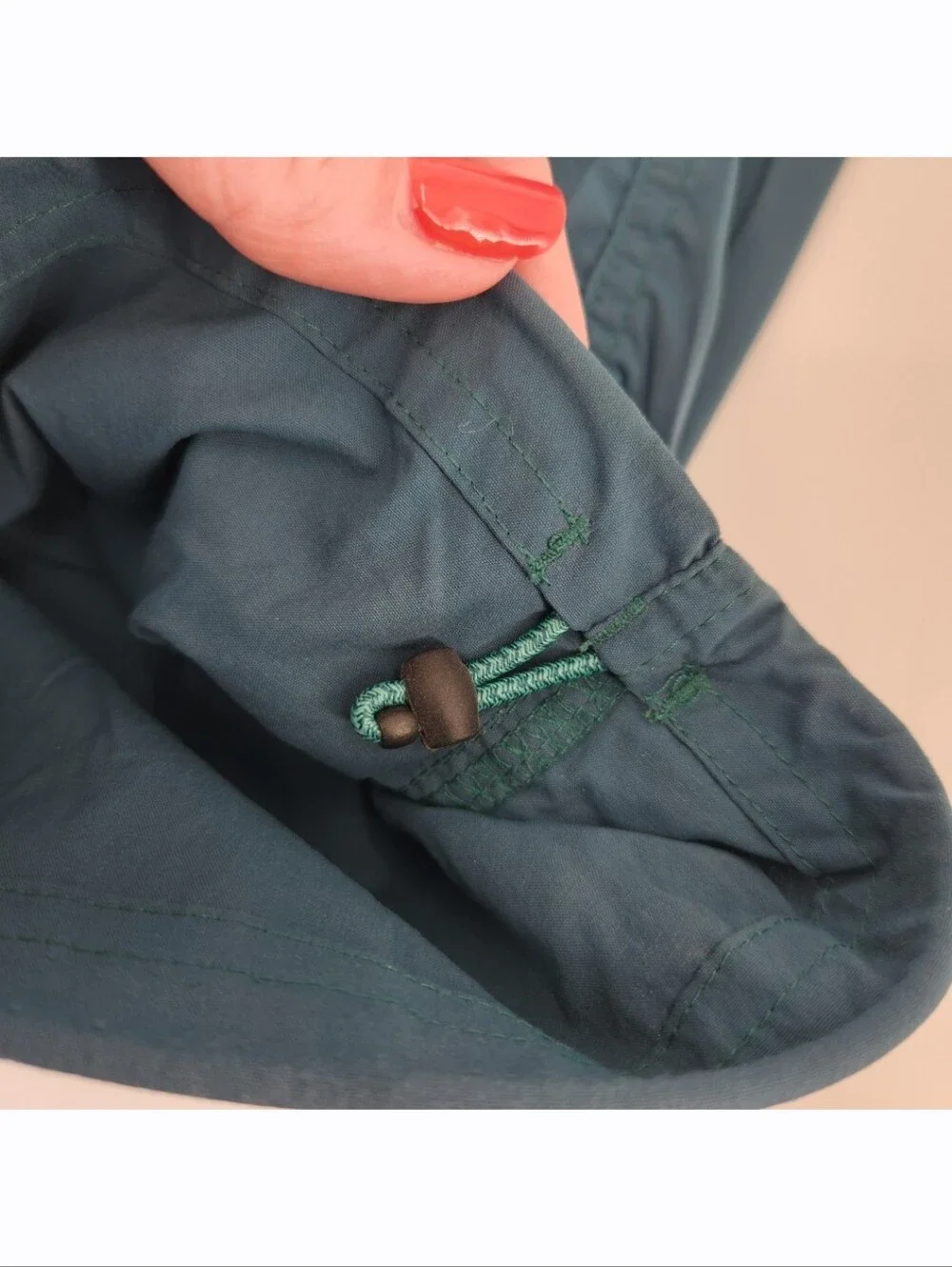 Outdoor Afro X REI Coop Trail Pants Mens Size 30x30 Teal Zip Pockets Hiking